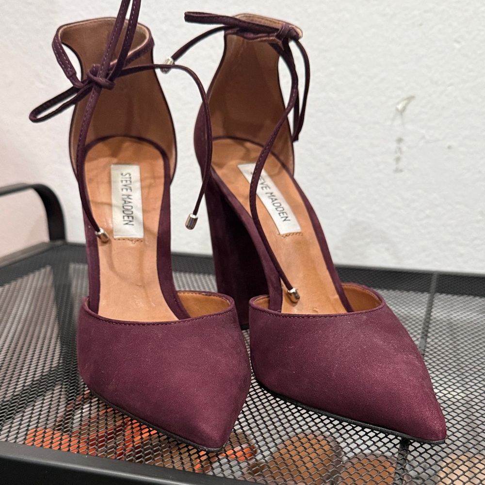 Steve Madden Women's Burgundy Heels